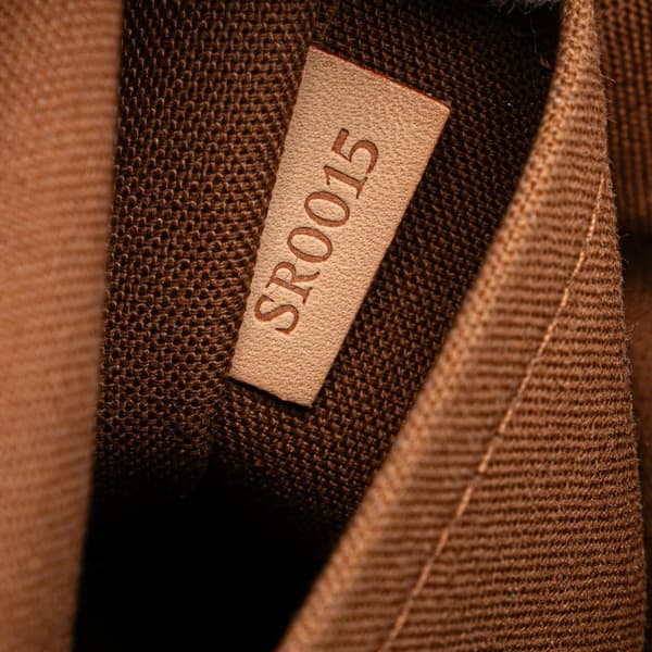 Pre-owned Louis Vuitton Monogram Marelle Sac a Dos Brown