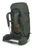 Miniatyrbild 4 av 5: Osprey Kestrel 58 L/XL Ryggsäck - Olivgrön - Ergonomisk - Regnskydd ingår - Vandring
