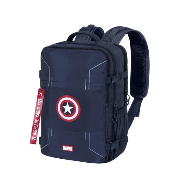 Kabinväska - Marvel - Captain America - Blå - 40x20x25cm - Vattentät