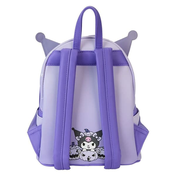 Loungefly Sanrio Kuromi Pumpkin Backpack Ryggsäck Lila
