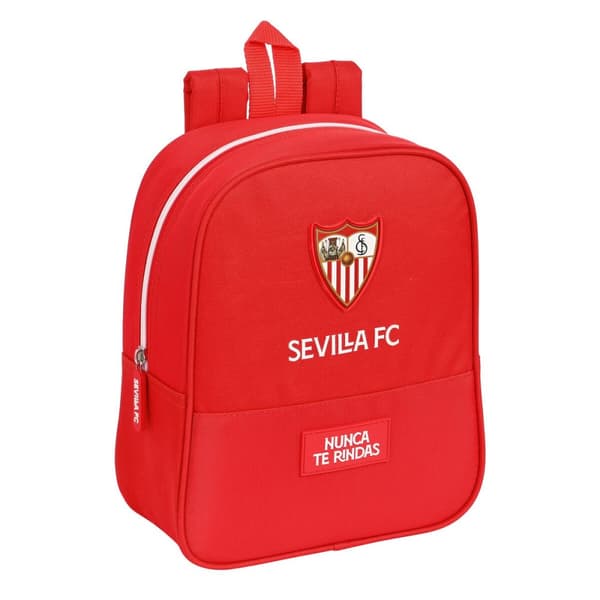 Skolryggsäck Sevilla Fútbol Club Röd 22 x 27 x 10 cm