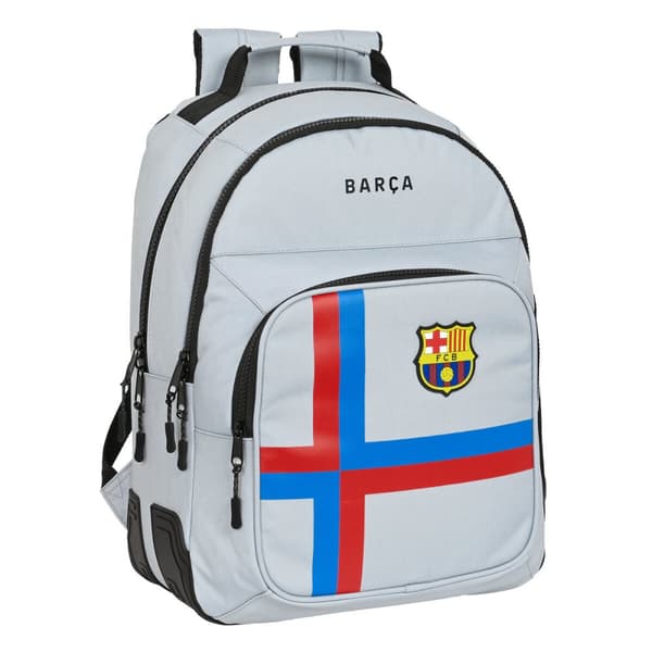 Skolryggsäck F.C. Barcelona Grå (32 x 42 x 15 cm)