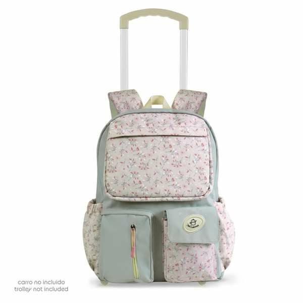 Skolryggsäck Decuevas Multicolour Virágok 40 x 18 x 30 cm