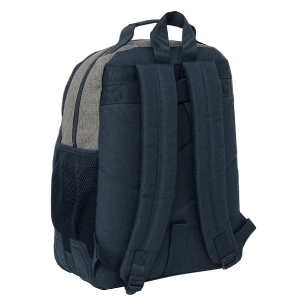 Skolryggsäck Kappa Dark navy Grå Marinblå 32 x 42 x 15 cm