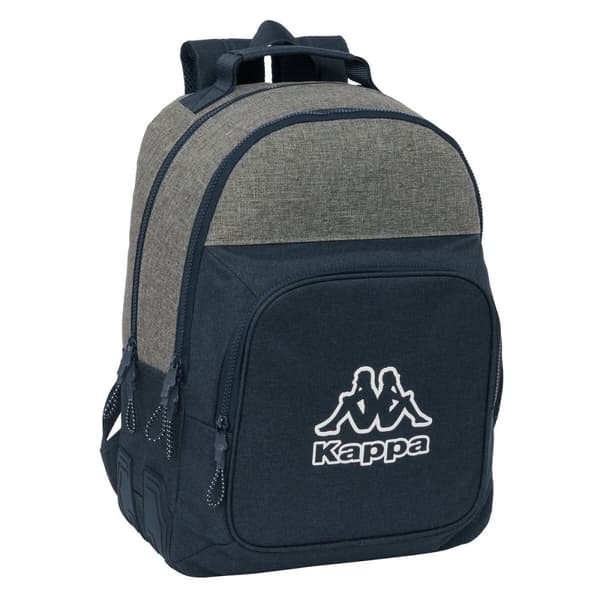 Skolryggsäck Kappa Dark navy Grå Marinblå 32 x 42 x 15 cm