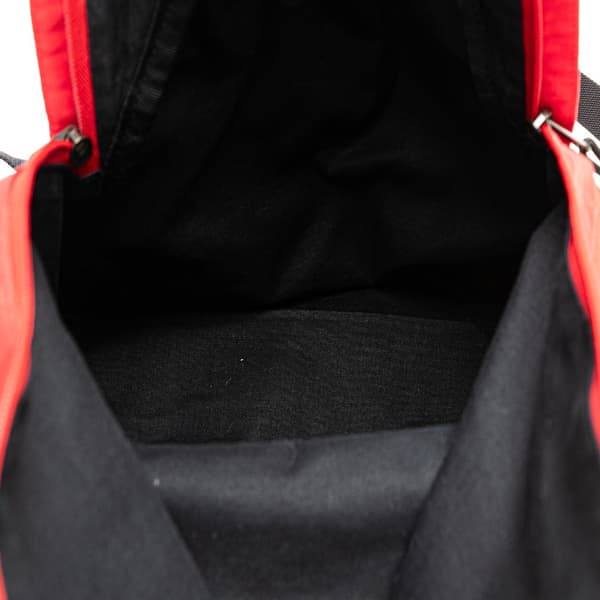 Pre-owned Balenciaga Nylon Explorer Backpack Red