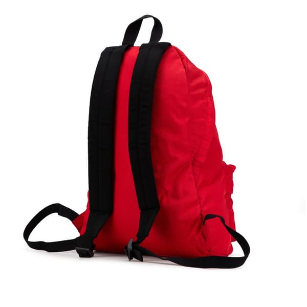 Pre-owned Balenciaga Nylon Explorer Backpack Red