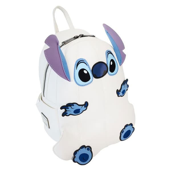 Loungefly Disney Stitch Ghost Reppu Valkoinen