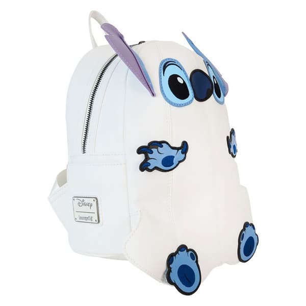 Loungefly Disney Stitch Ghost Reppu Valkoinen