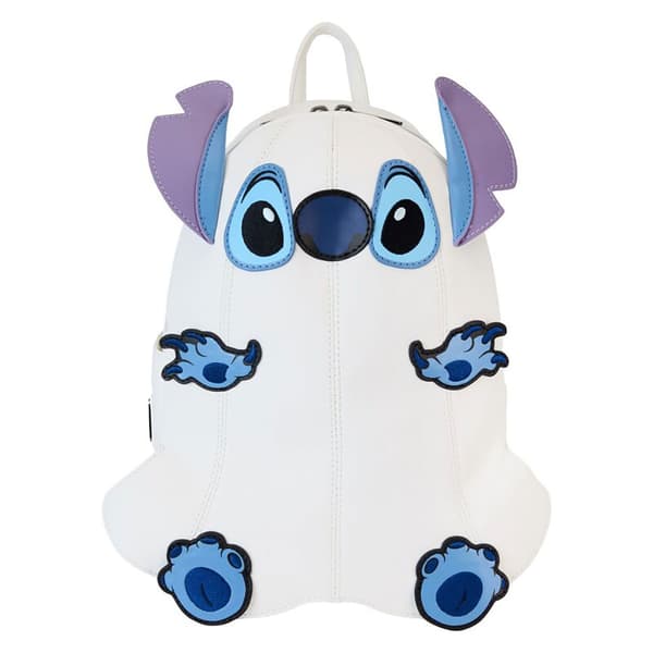 Loungefly Disney Stitch Ghost Reppu Valkoinen
