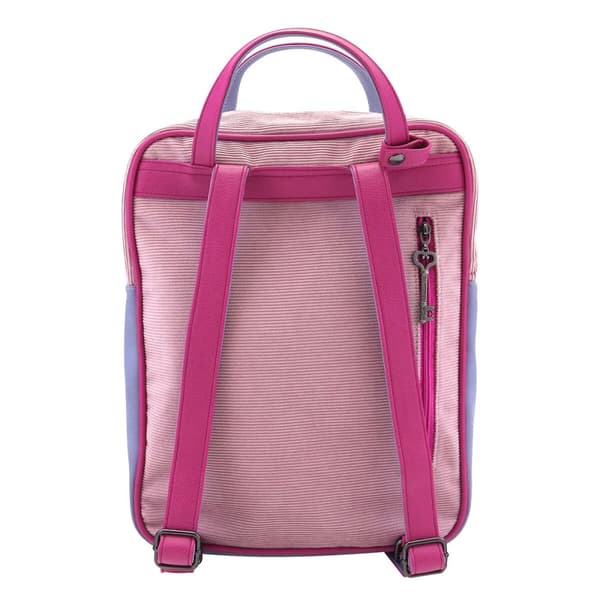 Rygsæk Gorjuss Cheshire cat Pink Lilla (27 x 10 x 37 cm)