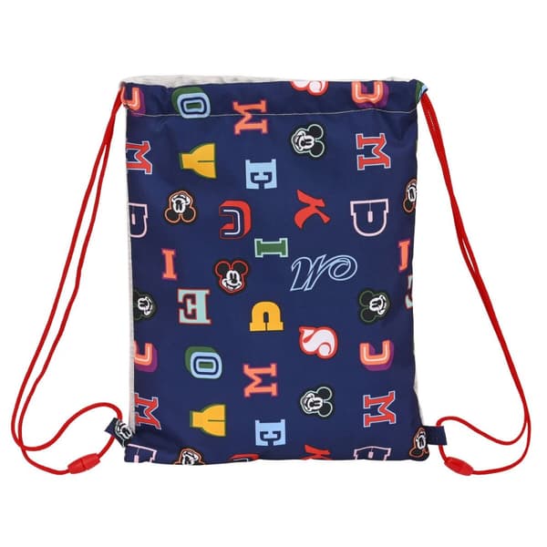 Rygsæk med Snore Mickey Mouse Clubhouse Only one Marineblå 26 x 34 x 1 cm