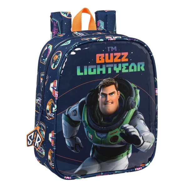 Koululaukku Buzz Lightyear Laivastonsininen (22 x 27 x 10 cm)