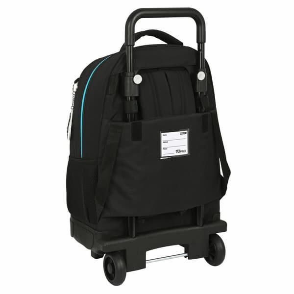 Skolerygsæk med Hjul El Niño Green Bali 33 x 22 x 45 cm