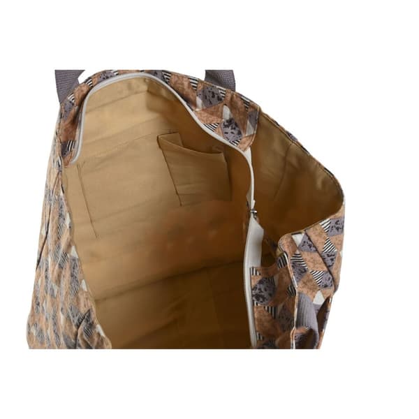 Håndtasker til damer Home ESPRIT Brun Turkisblå Koral 55 x 14 x 35 cm (3 enheder)