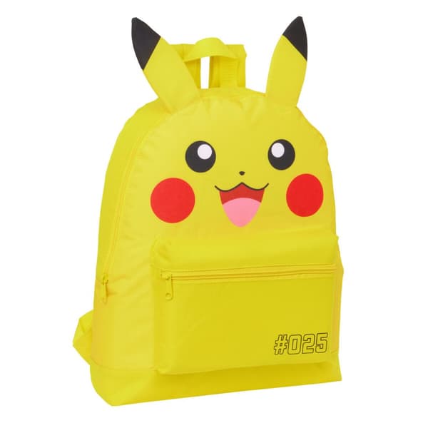 Skoletaske Pokémon Gul 30 x 40 x 15 cm