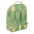 Miniatyrbillede 3 af 3: Skoletaske Mufasa Grøn Beige 32 x 42 x 15 cm