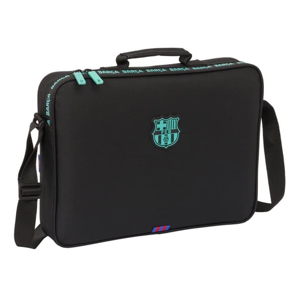Koulusalkku F.C. Barcelona Musta 38 x 28 x 6 cm