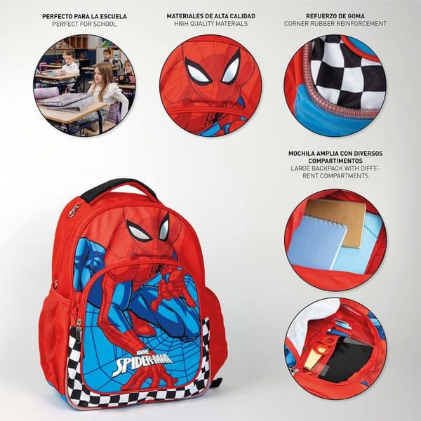 Koululaukku Spider-Man 32 x 15 x 42 cm
