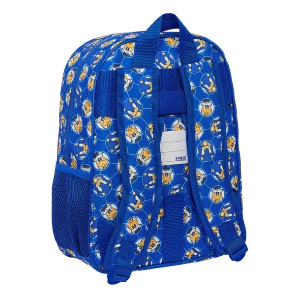 Koululaukku Sonic Prime Sininen 26 x 34 x 11 cm