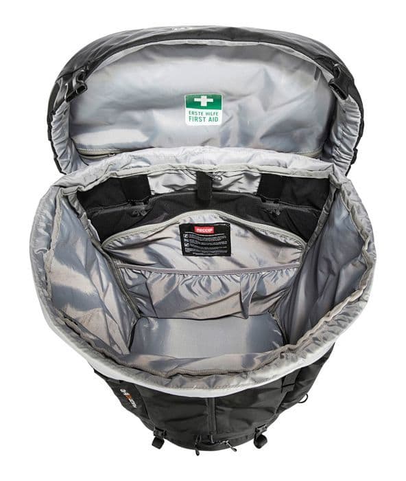 YUKON X1 85L+10L RYGGSÄCK - SVART - TATONKA