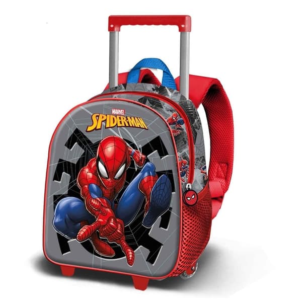 Marvel Spiderman Symbol 3D trolley 34cm