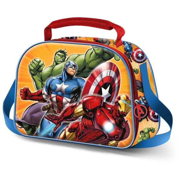 Marvel Avengers Attack 3D lunch bag