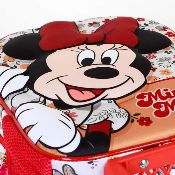 Disney Minnie Flowered 3D trolley 34cm