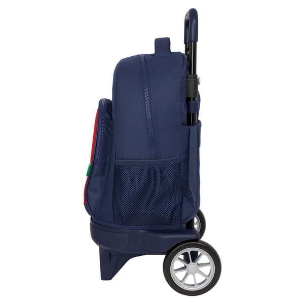 Safta Compact With Remove Evolutive Trolley Benetton Flag Reppu