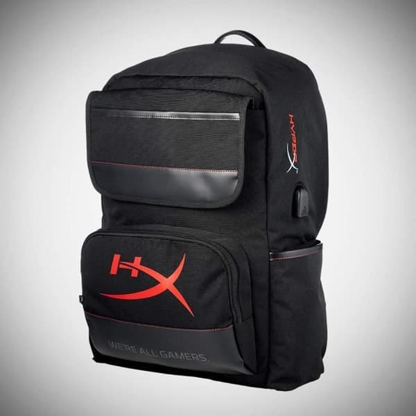 HyperX Merch HyperX Raider Ryggsäck Svart Medium - 4897076691326