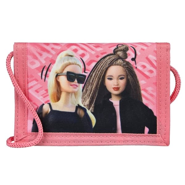 Barbie Plånbok Svart/Rosa