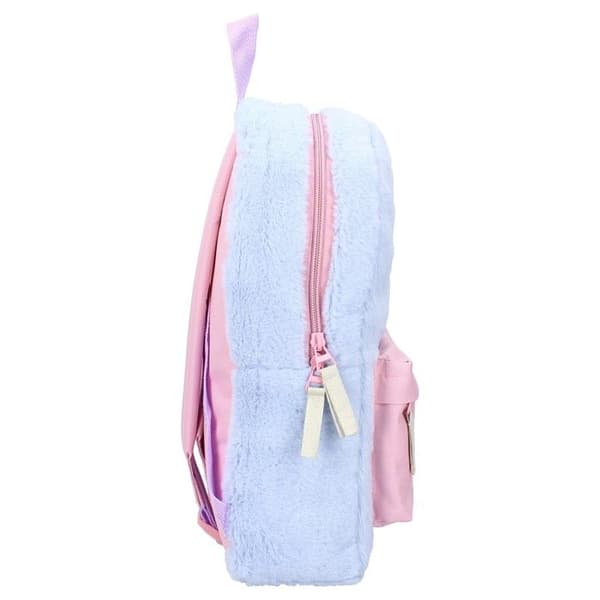 Barnryggsäck - Vadobag - Lilo &amp; Stitch - Ovillkorslöst älskad - Blå/Rosa - Grundskola