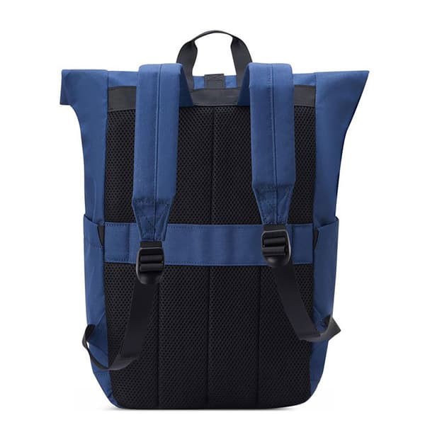 Delsey Ucb Be 22l Rolltop 22l Ryggsäck Blå XS