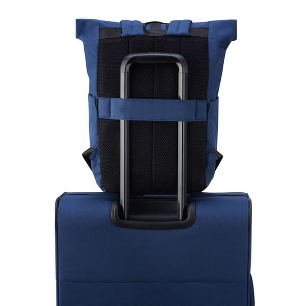 Delsey Ucb Be 22l Rolltop 22l Ryggsäck Blå XS