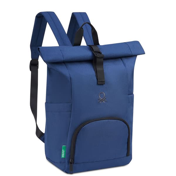 Delsey Ucb Be 22l Rolltop 22l Ryggsäck Blå XS