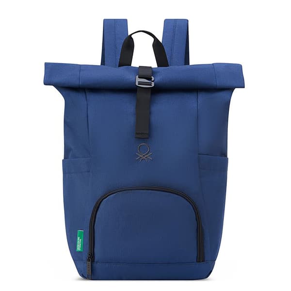Delsey Ucb Be 22l Rolltop 22l Ryggsäck Blå XS