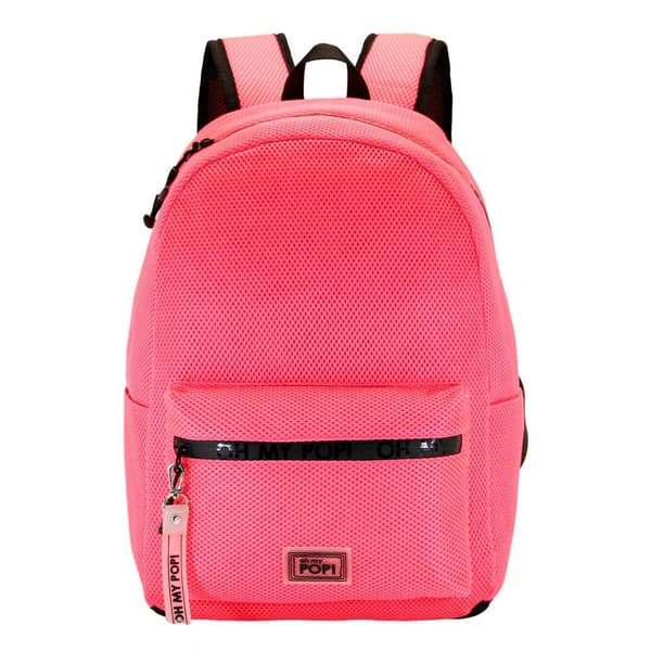 Oh My Pop Mesh Fucsia Neon Ryggsäck Rosa