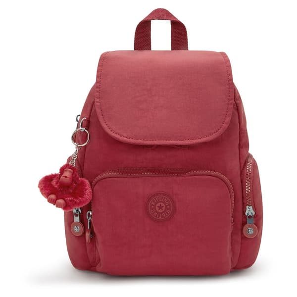 Kipling City Zip Mini 9l Ryggsäck Röd