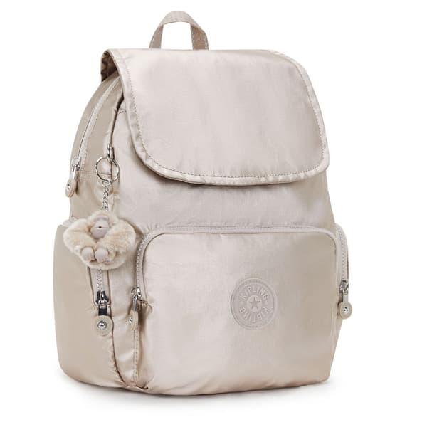 Kipling City Zip S 13l Ryggsäck Beige