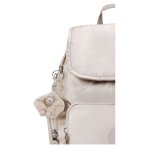 Kipling City Zip S 13l Ryggsäck Beige