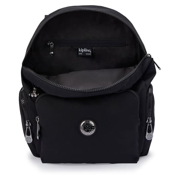 Kipling City Zip S 13l Ryggsäck Svart