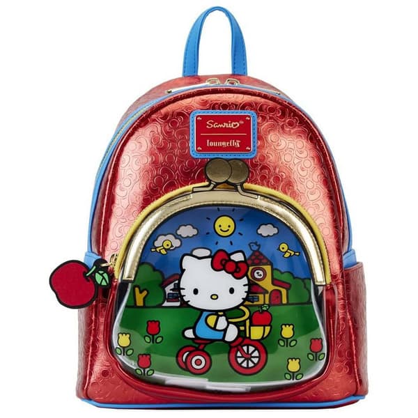 Loungefly Hello Kitty 50-års Jubilæumsrygsæk Flerfarvet