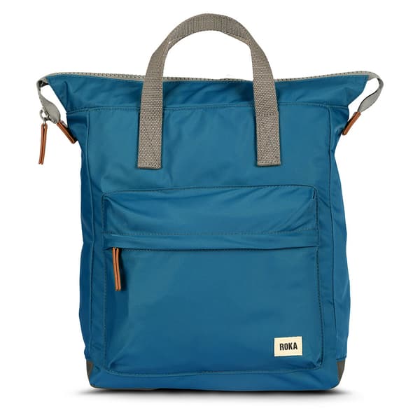 Roka London Bantry B Recycled Canvas Rygsæk Blå M