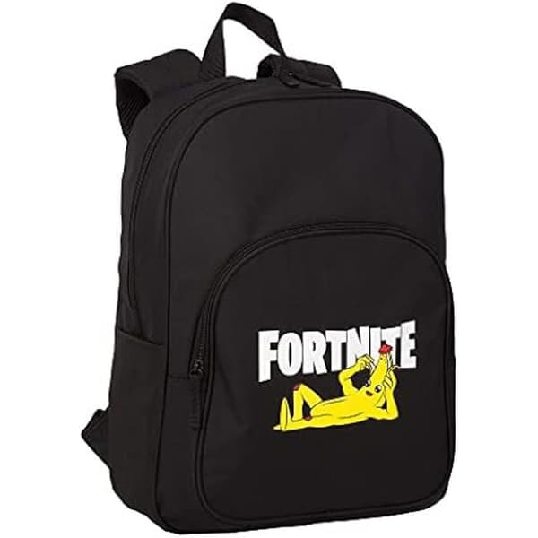 Ryggsäck - LEKSVÄSKAR - Fortnite Crazy Banana - 41x30,5x12 cm - Huvudficka - Anpassningsbar vagn