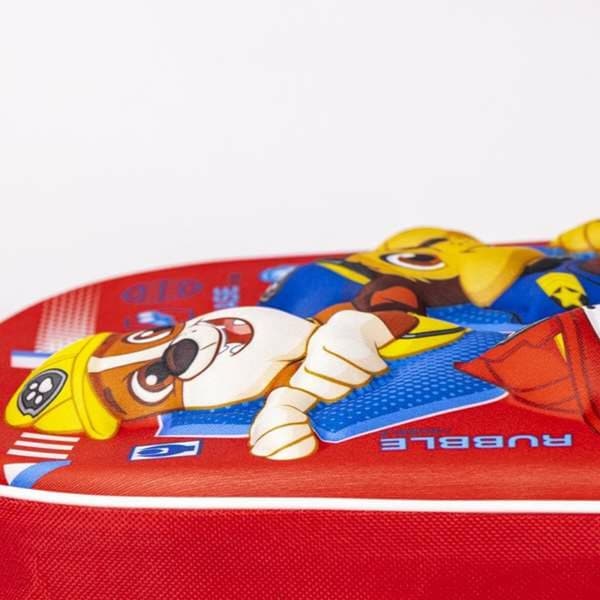 Koululaukku The Paw Patrol Punainen 25 x 31 x 10 cm