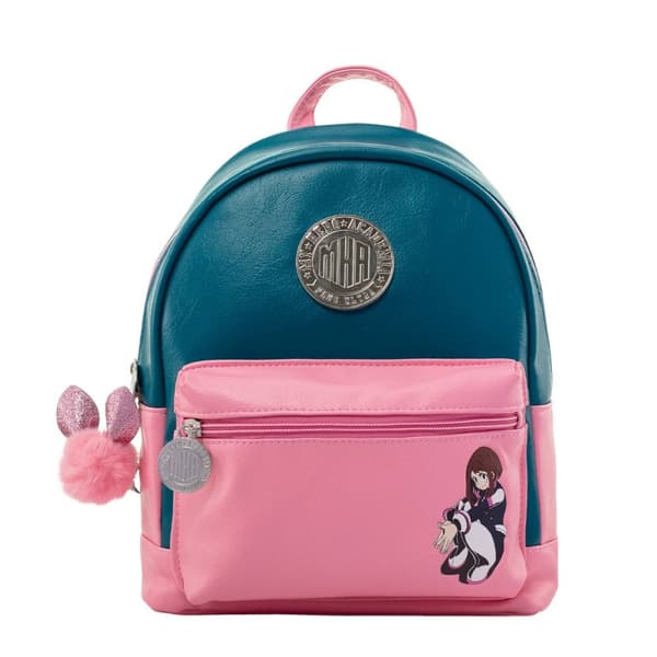 My Hero Academia Fashion Ochaco Uraraka Backpack Blue/Pink One Size