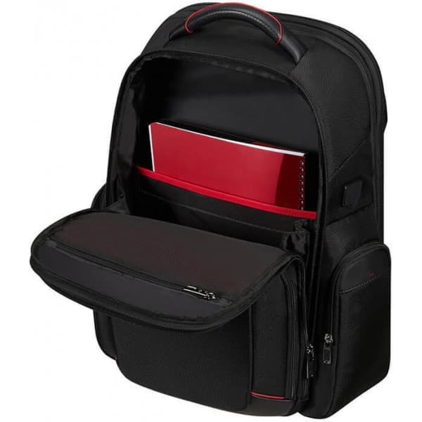 Samsonite PRO DLX6 17.3" -computer rygsæk, sort