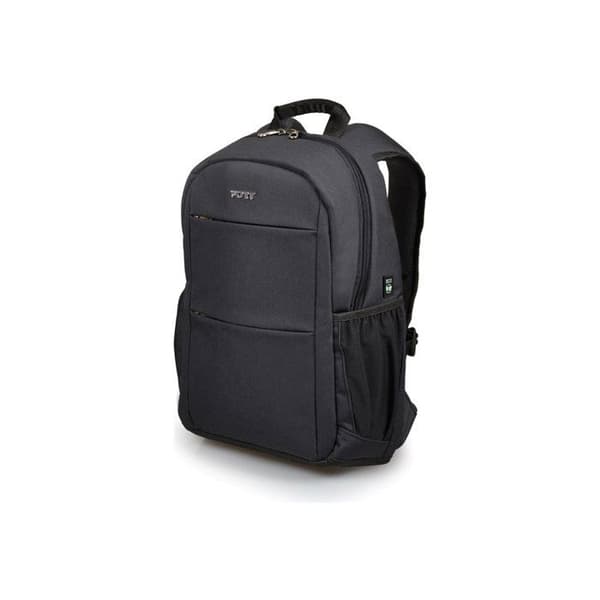 Ryggsäck - Port Designs - 135174 - Svart - r-PET - Avslappnad - 13" till 14"