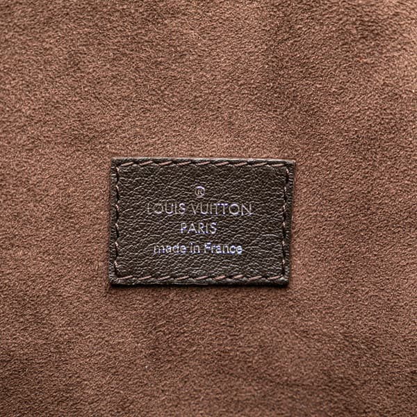 Pre-owned Louis Vuitton Marc Newson Monogram Shearling Backpack Brown