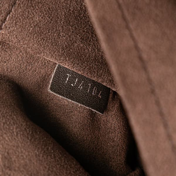 Pre-owned Louis Vuitton Marc Newson Monogram Shearling Backpack Brown